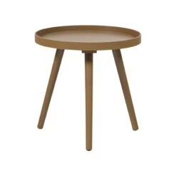 Sasha Bijzettafel rond Honinggeel 41cm