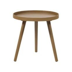 Sasha Bijzettafel rond Honinggeel 41cm
