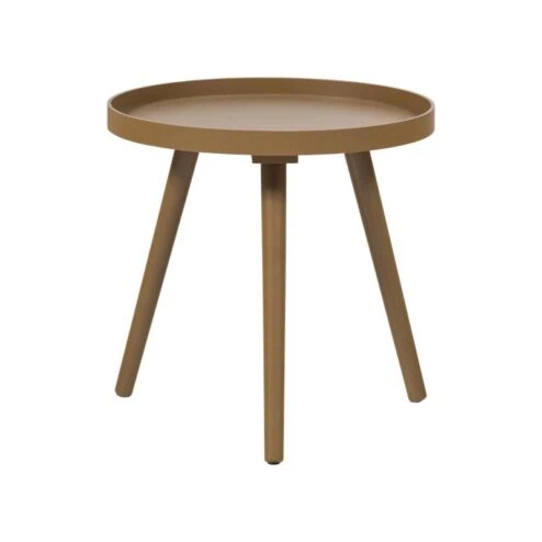 Sasha Bijzettafel rond Honinggeel 41cm