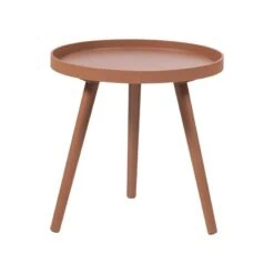 Sasha Bijzettafel rond Oudroze 41cm