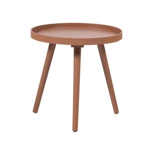 Sasha Bijzettafel rond Oudroze 41cm