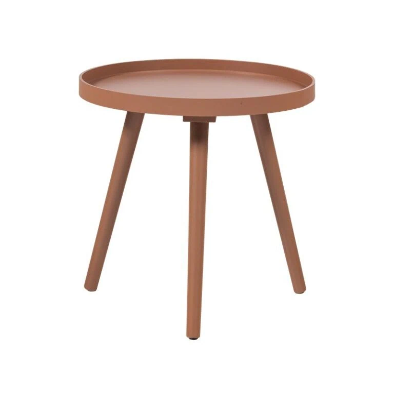 Sasha Bijzettafel rond Oudroze 41cm