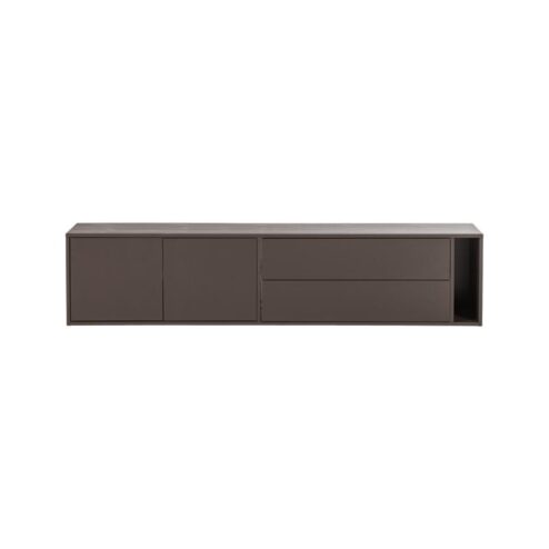 Settle Down Tv meubel Grenen Middenbruin 200cm