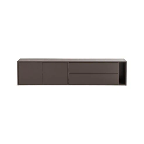 Settle Down Tv meubel Grenen Middenbruin 200cm