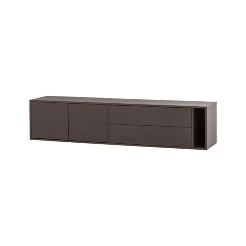 Settle Down Tv meubel Grenen Middenbruin 200cm