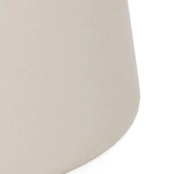 Solvani Salontafel hoog Rond Keramiek Lichtbeige 45cm