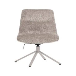 Soren Draaifauteuil Verstelbaar Wollig Grijs