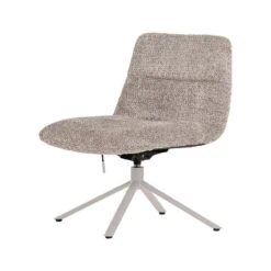 Soren Draaifauteuil Verstelbaar Wollig Grijs