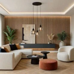 Spix Hanglamp 3-lichts smoke glas