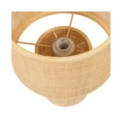 Syro 1-lichts Tafellamp Raffia 28cm