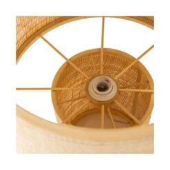 Syro 1-lichts Tafellamp Raffia 42cm