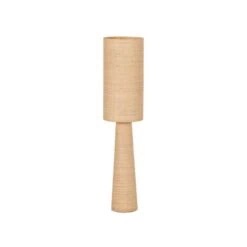 Syro 1-lichts Vloerlamp Raffia 130cm