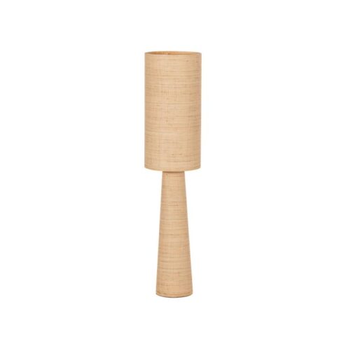 Syro 1-lichts Vloerlamp Raffia 130cm