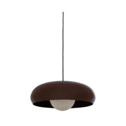 Tivo 1-lichts Hanglamp Bruin