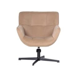 Wibo Draaifauteuil velvet Zand