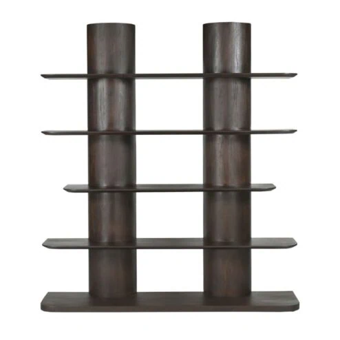 Anthony Boekenkast mangohout Bruin 180cm