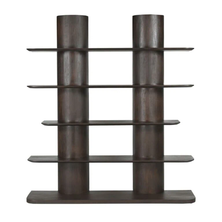 Anthony Boekenkast mangohout Bruin 180cm
