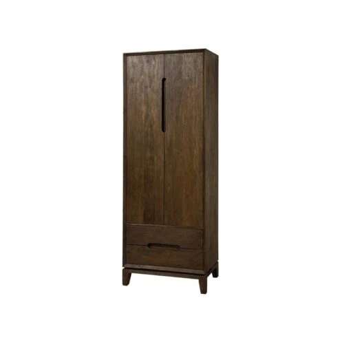 Cortez Wandkast 2 deurs 2 lades walnoot 75cm