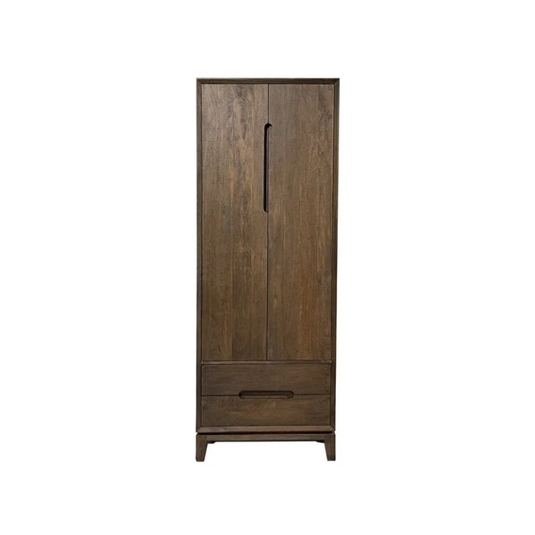 Cortez Wandkast 2 deurs 2 lades walnoot 75cm