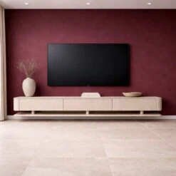Dani Zwevend Tv meubel beige 230cm
