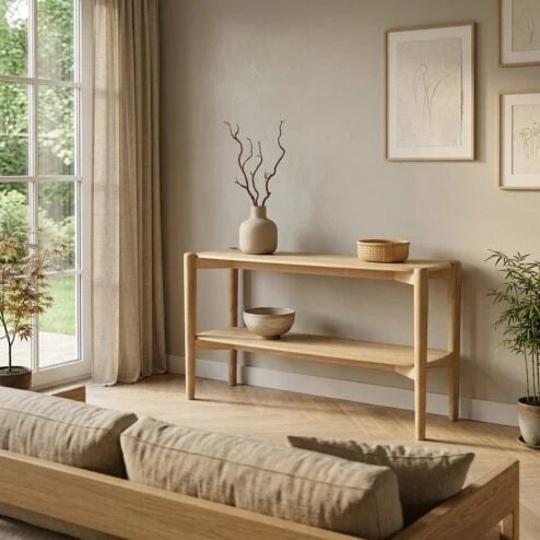 Dressoir Selbu eikenhout 130cm