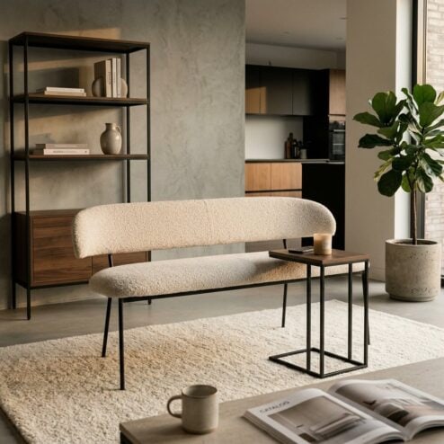 Eetkamerbank Luka beige copenhagen