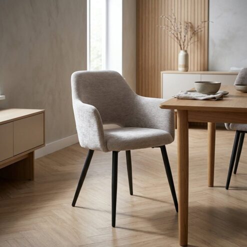 Eetkamerstoel Esmee Beige 58cm