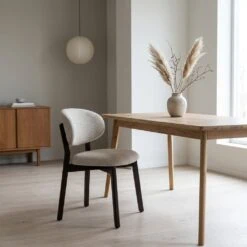 Eetkamerstoel Mikky Bruin Taupe