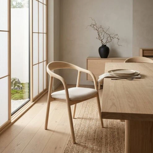 Eetkamerstoel Rayven Naturel