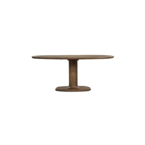 Alternative view of Eettafel Coco ovaal Lichtbruin mangohout 180cm