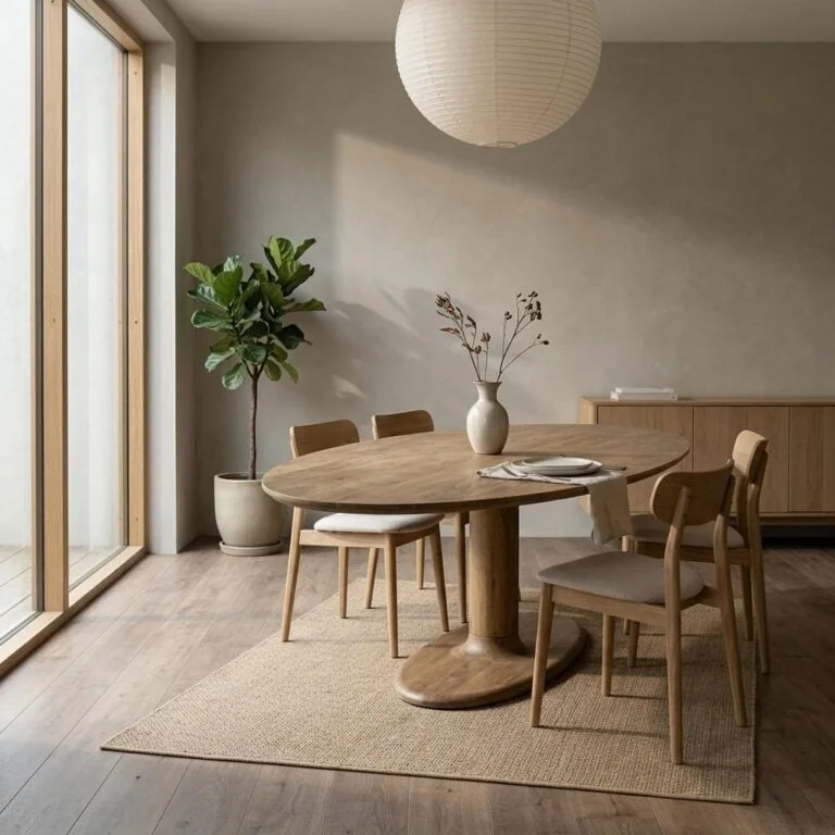 Eettafel Coco ovaal Lichtbruin mangohout 300cm