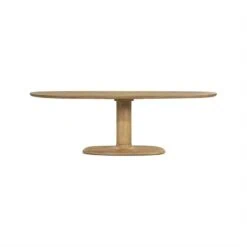 Eettafel Coco ovaal Naturel mangohout 240cm