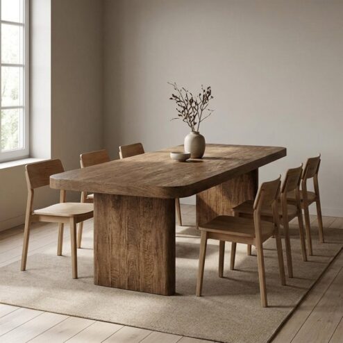 Eettafel Edward mangohout 240cm