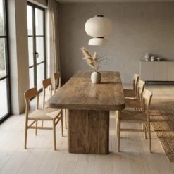 Eettafel Edward mangohout 300cm