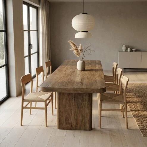 Eettafel Edward mangohout 300cm