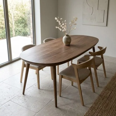 Eettafel Elijah Bruin 220cm