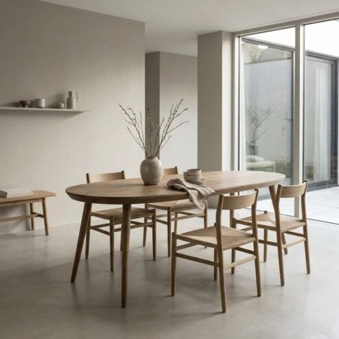Eettafel Elijah Bruin 260cm