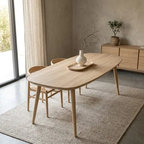 Eettafel Elijah Naturel 260cm