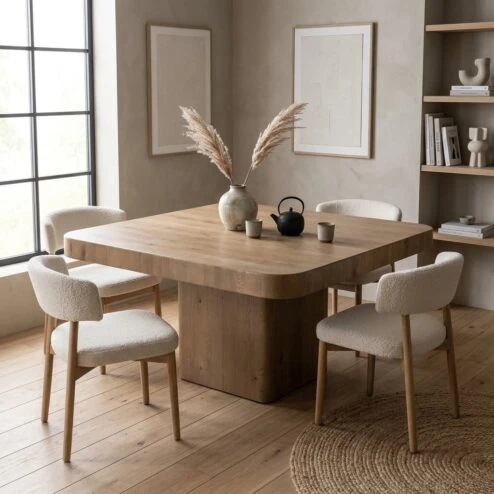 Eettafel Harmonie Bruin 140cm