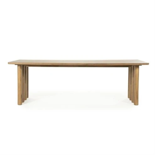 Alternative view of Eettafel Jake bruin eikenhout 250cm