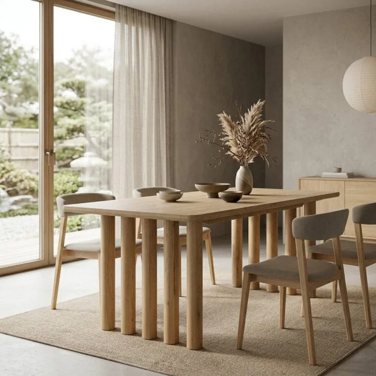 Eettafel Jake naturel eikenhout 300cm