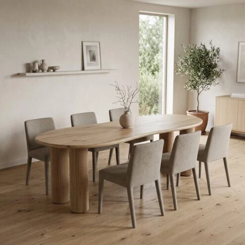 Eettafel Josh Naturel 250cm