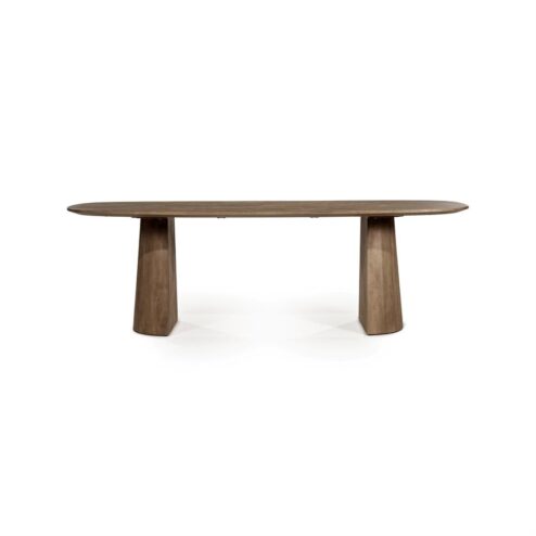 Alternative view of Eettafel Lune ovaal lichtbruin 240cm