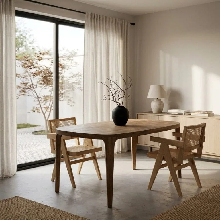 Eettafel Taylor mangohout 140cm