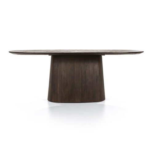 Alternative view of Eleonora eettafel Aron ovaal 200x110 bruin