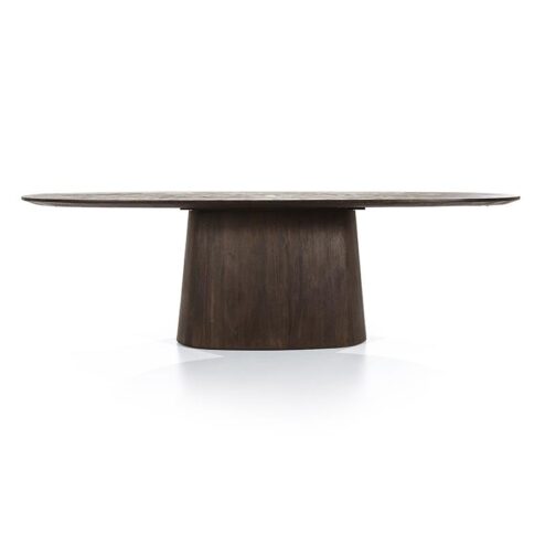 Alternative view of Eleonora eettafel Aron ovaal 250x110 bruin