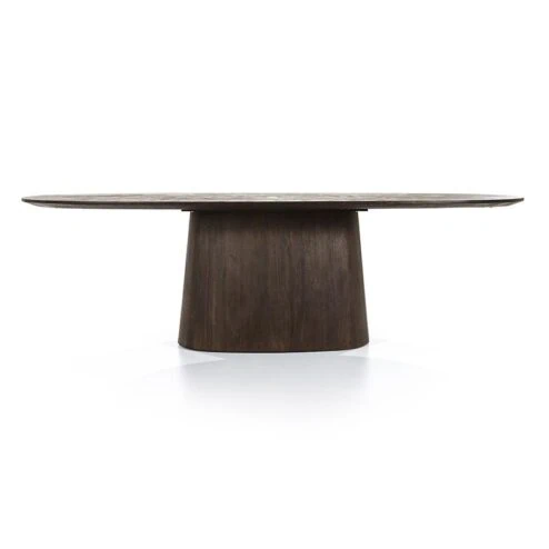 Alternative view of Eleonora eettafel Aron ovaal 250x110 bruin