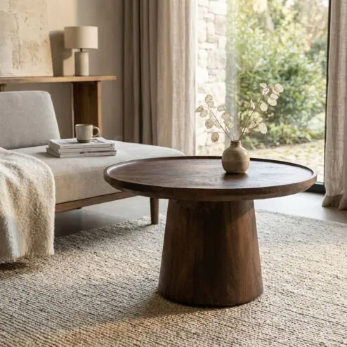 Eleonora salontafel Ron 66x39 bruin