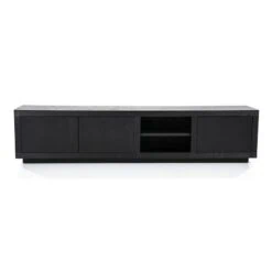 Eleonora tv meubel Helsinki 200cm zwart