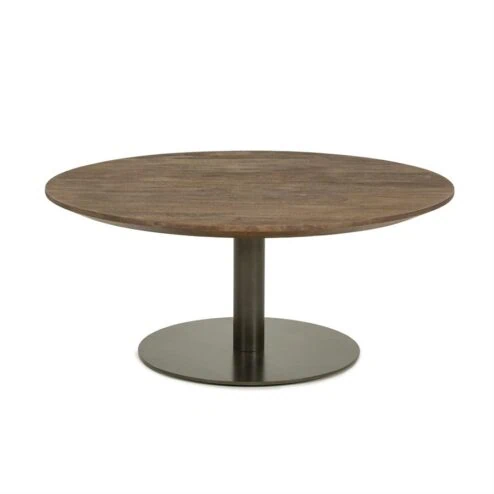 Alternative view of Esila Salontafel rond Bruin 80cm